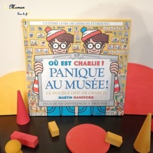 Test avis Livre jeu 2 en 1 - Cherche et trouve et différences - Ou est Charlie ? Panique au musée ! Grund - Littérature jeunesse - mslf