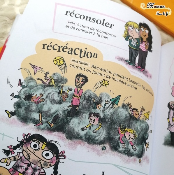 Livre enfants - Mon dictionnaire imaginaire chez Le Robert - mots inventés par les enfants - perles - petits mots - test et avis - mslf