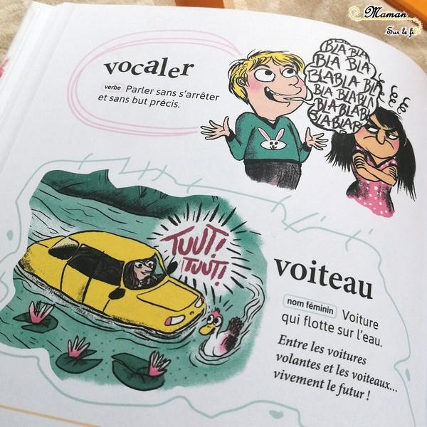 Livre enfants - Mon dictionnaire imaginaire chez Le Robert - mots inventés par les enfants - perles - petits mots - test et avis - mslf