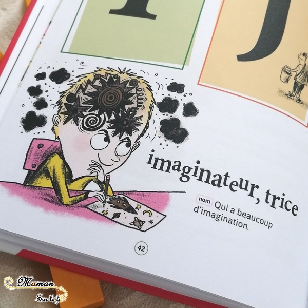 Livre enfants - Mon dictionnaire imaginaire chez Le Robert - mots inventés par les enfants - perles - petits mots - test et avis - mslf