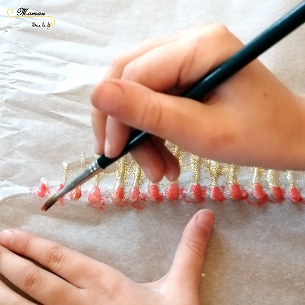 Activité enfants - créer sa couronne son diadème fait maison - couronne épiphanie feu et glace - Galette et rois - Reine des neiges - mslf