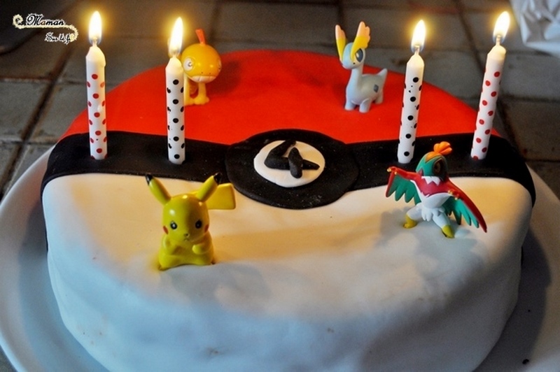 Gâteaux Pokemon - idée anniversaire enfants - pokeball - mini draco - ponyta - cupcake pikachu rondoudou - cake design - mslf