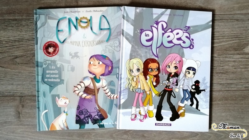Test et avis livre bande-dessinée enfants - BD préférées fille 9 ans - classiques - chevaux équitation - vie quotidienne - littérature enfant - mslf