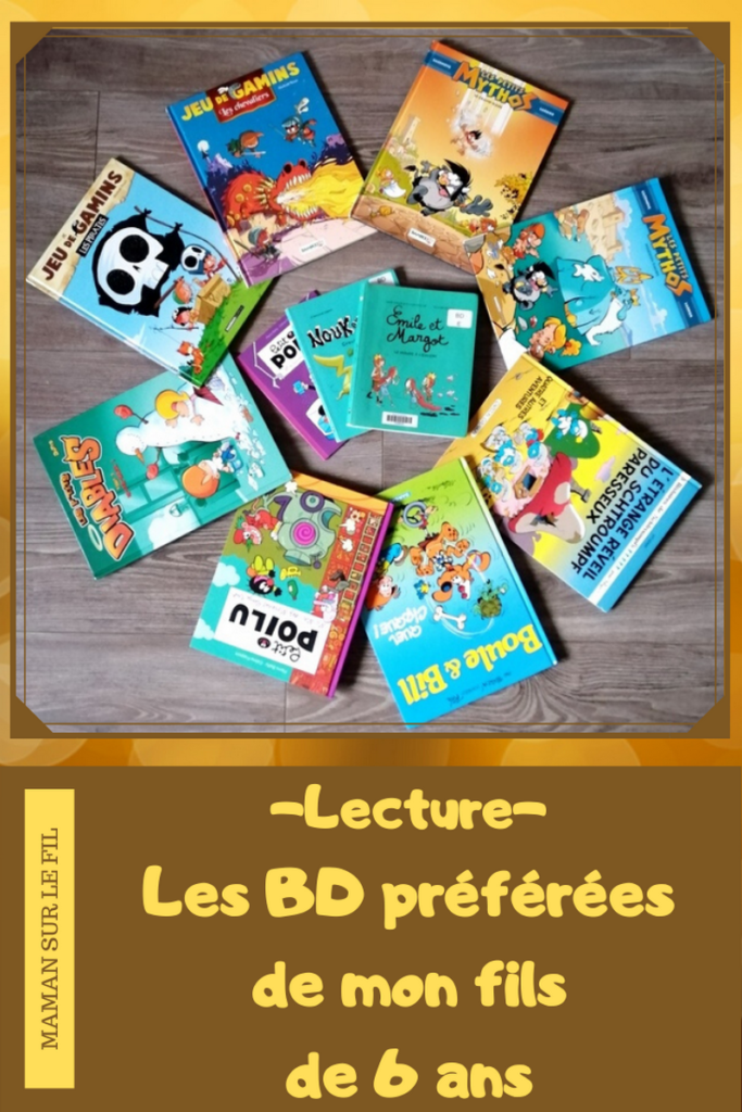 Les BD préférées de mon fils de 6 ans {Lecture} - Maman Sur Le Fil