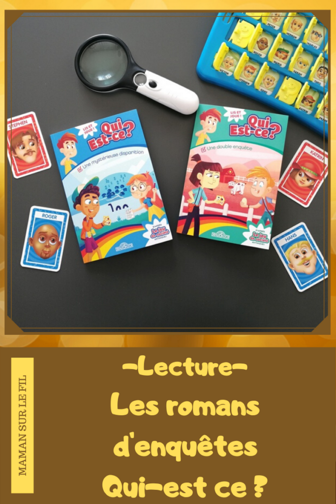 Test et avis livre enfants - Enigmes et enquête - roman inspiré du jeu Qui est-ce ? - Dragon d'or - suspects déduction coupable - Livre jeu mathématiques logique - littérature enfant - mslf