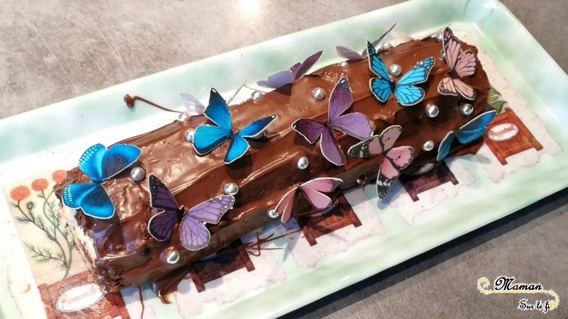 Gâteaux Papillon pour le printemps - idée anniversaire enfants - insectes - ssmarties - chocolat - cake design - mslf