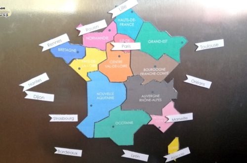 Carte puzzle france magnétique fait maison diy regions chefs-lieux frigo - activité enfants - géographie -mslf-9.jp