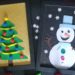 Activité Enfants - Tableaux en feutrine à personnaliser à volonté - sapin et bonhomme de neige - invitation à créer noël et hiver - feutrine et loose part - DIY - mslf