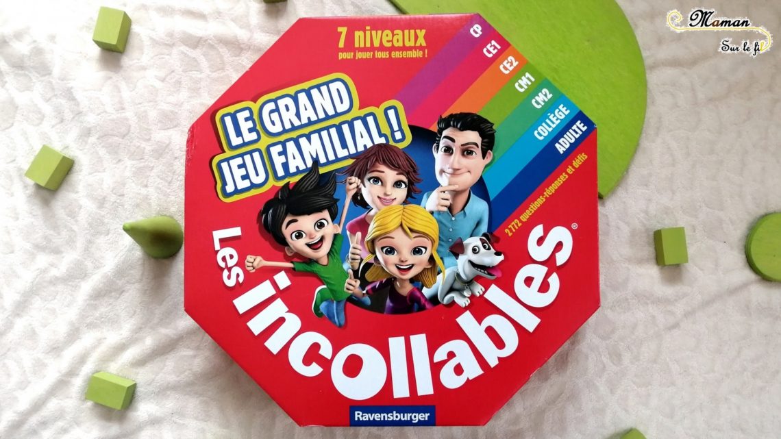 Test et avis Jeu de société enfants - Les incollables de ravensburger - Jeu familial parfait - plateau - questions et culture générale - tout âge - famille - mslf