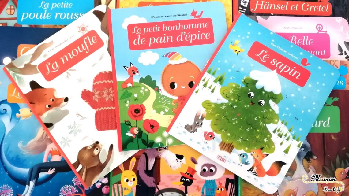 Test avis collection Minicontes Classiques de Lito - Livres enfants à petit prix - contes de noël hiver - La moufle - Le sapin - Le petit bonhomme en pain épices - enfants - mslf