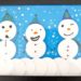 Bonhommes de neige en cotons démaquillants - activité manuelle - hiver - arts visuels maternelle - collage - peinture - pointillisme - mslf