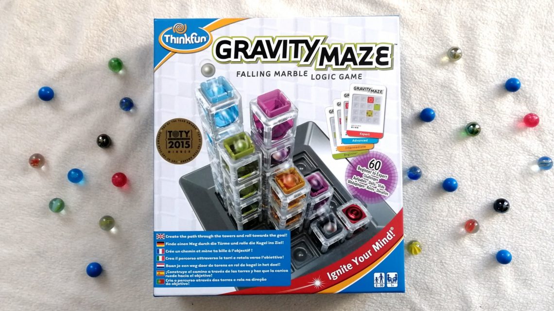 Test et avis - Gravity Maze de ThinkFun - casse-tête - jeu de logique circuit à billes - défis gravité - mslf