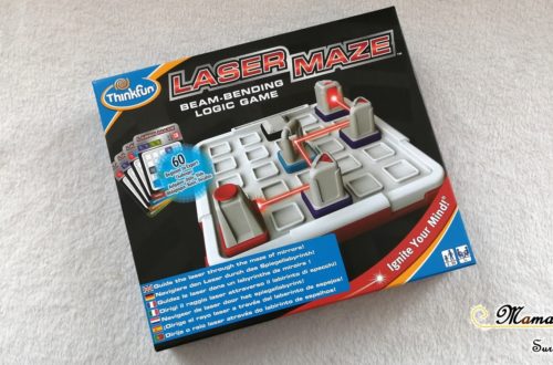 Test et avis - Laser Maze de ThinkFun - casse-tête - jeu de logique - diriger un laser - lumière et diffraction - expériences sciences - défis - mslf