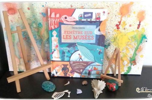 Test et avis livre enfants - Fenêtre sur les musées Usborne - Livre à rabats - fenêtres - enseignements artistiques - arts - culture - littérature enfant - mslf