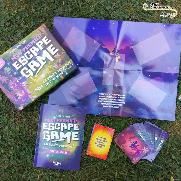 Sélection escape game box et jeux de rôle enfants - Bioviva Grund et 404 Editions - Junior - Louvre - Minecraft - Jeu de société - mslf