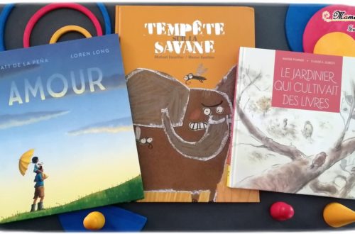 Livres Enfants - Maison éditions D'Eux arrive en France - Tempête sur la Savane - Humour - Amour - Le jardinier qui cultivait des livres - solitude et différences - relations - test et avis - mslf