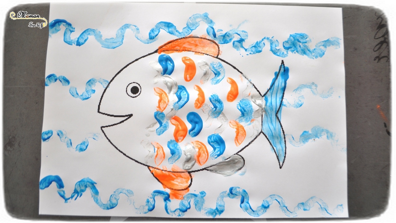 Peindre Un Poisson Avec Une Carotte Activite Maman Sur Le Fil Peindre Un Poisson Avec Une Carotte Activite Maman Sur Le Fil