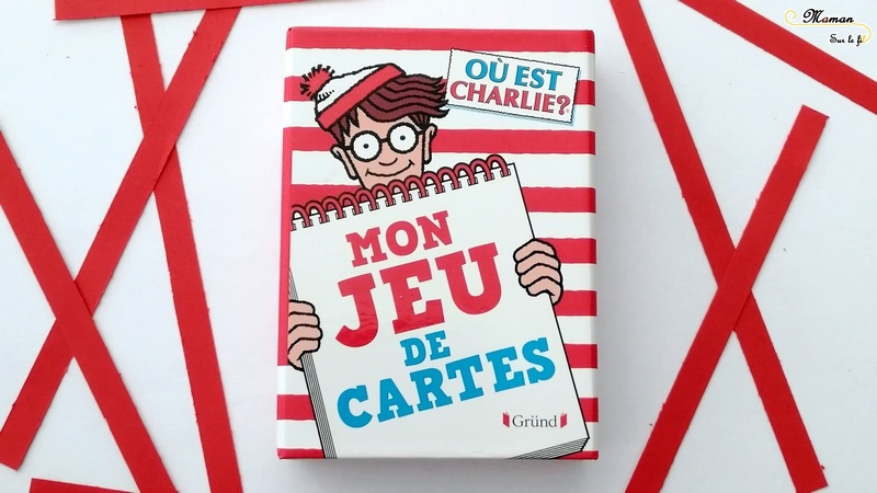 Jeu de société enfants - Mon jeu de cartes Où est Charlie de Grund - Jeu d'observation et de rapidité - discrimination visuelle et détails - 5 ans et plus - Test et avis - mslf