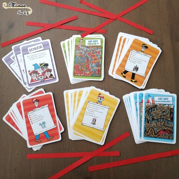 Jeu de société enfants - Mon jeu de cartes Où est Charlie de Grund - Jeu d'observation et de rapidité - discrimination visuelle et détails - 5 ans et plus - Test et avis - mslf