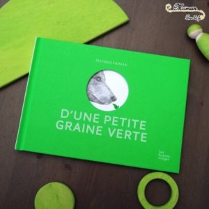 Livres enfants - Découverte éditions fourmis rouges - D'une petite mouche bleue - D'une petite graine verte - Ephémère - Vacances Timbrées - Grenouilles voraces et grasses limaces - Nature, potager, correspondance - test et avis -mslf