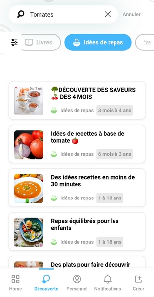 Application gratuite Parentalist - Assistant parental collaboratif - Idées d activités, de repas, de recettes, de jeux, de lectures pour les enfants - Conseils en parentalité - Inspiration - mslf