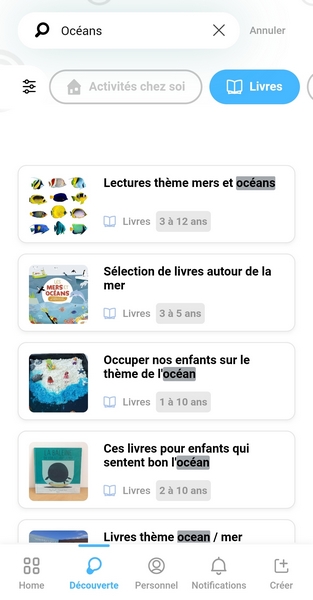 Application gratuite Parentalist - Assistant parental collaboratif - Idées d activités, de repas, de recettes, de jeux, de lectures pour les enfants - Conseils en parentalité - Inspiration - mslf