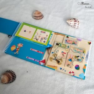 Vacances : nos indispensables pour le trajet en voiture, en voyage - Occuper les enfants - Jeux de société, de logique magnétiques, de cartes - Histoires- livres jeux et sonores - busy bag avec jeux à imprimer - dessin - mslf