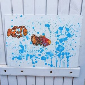 Participations au RV sur le fil : Techniques de peinture originales - Activités créatives enfants