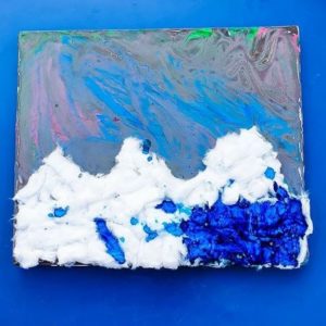 Participations au RV sur le fil : Techniques de peinture originales - Activités créatives enfants