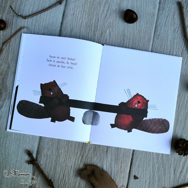 Livres Enfants - Nouveautés Maison éditions D'Eux - La petite bûche : humour et jeux de mots - Le garçon invisible : timidité, émotions, discrétion école - C'est à moi : partage et dispute - test et avis - mslf