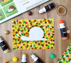 Participations au RV sur le fil : Techniques de peinture originales - Activités créatives enfants