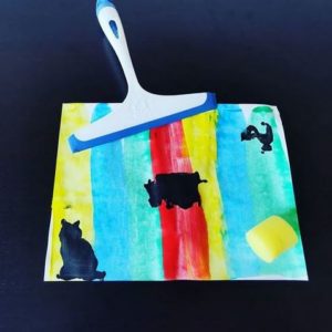 Participations au RV sur le fil : Techniques de peinture originales - Activités créatives enfants