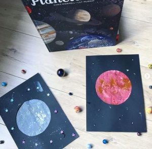 Participations au RV sur le fil : Techniques de peinture originales - Activités créatives enfants