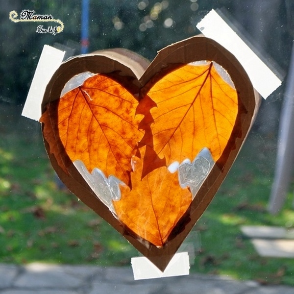 Attrape-soleil Décoratif Feuilles D'érable - Pour Fenêtre, Jardin Ou Balcon