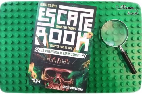 Lecture adultes - Escape Book - La malédiction du Baron Samedi - 404 éditions - Livre à choix, escape game - Horreur, serial killer, énigmes, défis - Test et avis - mslf