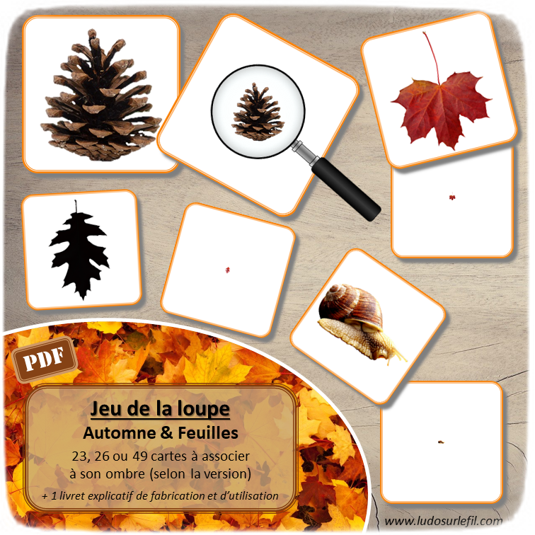 Nouveautés d'octobre - Boutique en ligne Ludo sur le fil - fichiers jeux pdf à imprimer - Automne, champignons, Halloween, animaux forêt, ferme, domestiques, véhicules terrestres - mslf