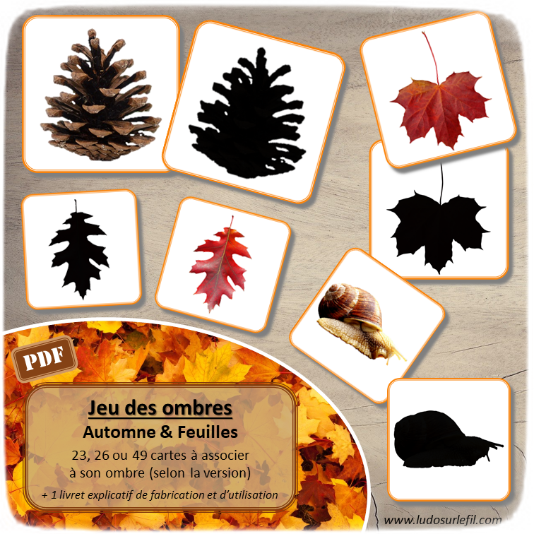 Nouveautés d'octobre - Boutique en ligne Ludo sur le fil - fichiers jeux pdf à imprimer - Automne, champignons, Halloween, animaux forêt, ferme, domestiques, véhicules terrestres - mslf