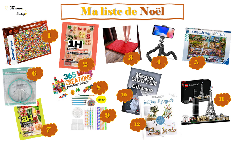 Ma liste de Noël - Idées cadeaux - Maman Sur Le Fil