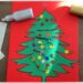 Activité manuelle enfant - Décorer le sapin de Noël avec des gommettes et du gel pailleté - Découpage, paillettes - créative - Arts visuels maternelle et pré-scolaire Noël et Hiver - mslf