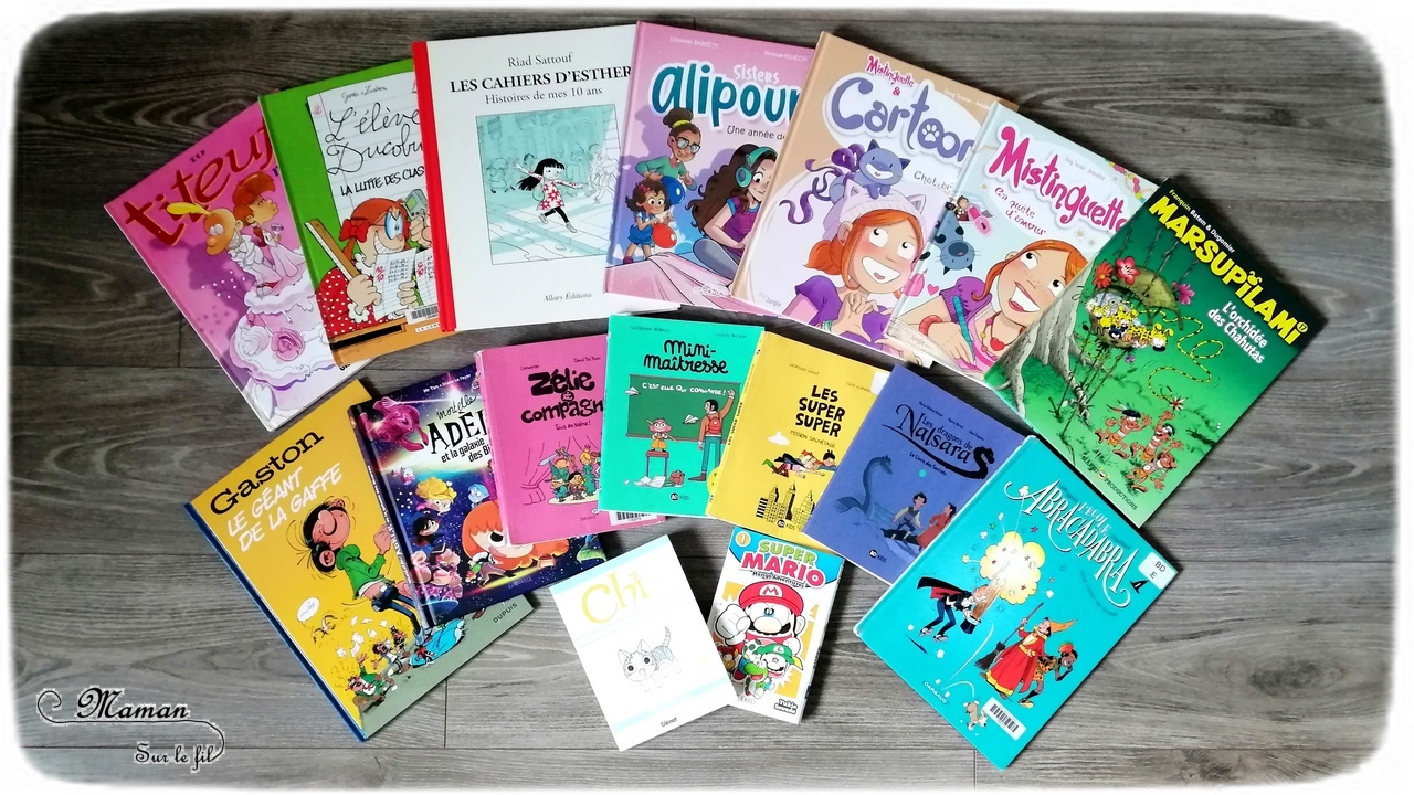Les BD préférées de ma fille de 10 ans {Lecture} Maman Sur Le Fil