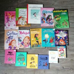 Test et avis livre bande-dessinée enfants - BD préférées fille 10 ans - classiques - fantastiques, magie - vie quotidienne, école - mangas - mario bros - littérature jeunesse - Livres et bandes-dessinées - mslf