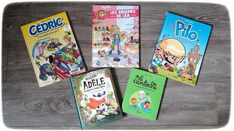 Test et avis livre bande-dessinée enfants - BD préférées garçon 7 ans - classiques - fantastiques, magie - vie quotidienne, école - mangas, jeux vidéos - animaux - mario bros - littérature jeunesse - Livres et bandes-dessinées - mslf