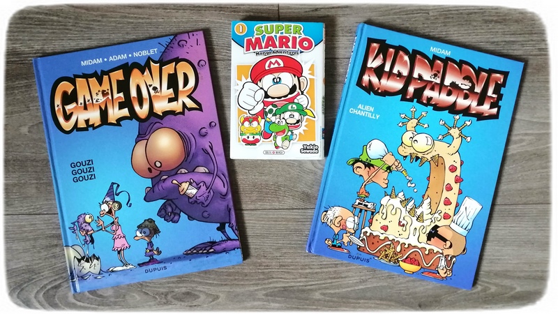 Test et avis livre bande-dessinée enfants - BD préférées garçon 7 ans - classiques - fantastiques, magie - vie quotidienne, école - mangas, jeux vidéos - animaux - mario bros - littérature jeunesse - Livres et bandes-dessinées - mslf