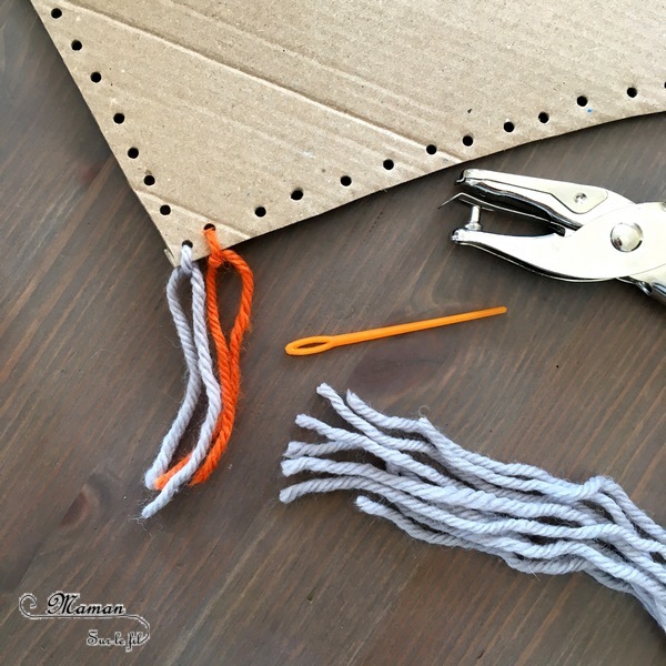 Comment Enlever De La Patafix Sur Un Mur Poncho mexicain en carton et laine collée {Activité} - Maman Sur Le Fil