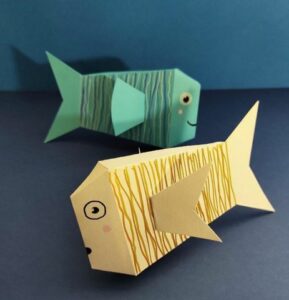 Récap idées activités enfants thème Chasse et Pêche - Pâques et 1er avril -  oeufs et poissons - RV Sur le fil - mslf