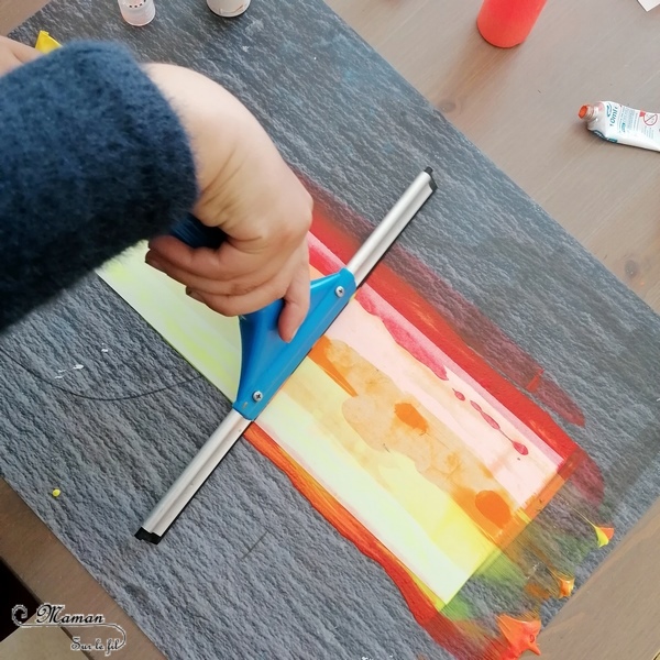 Activité créative et manuelle enfants - Peindre des petits carrés créatifs aux couleurs de la savane au coucher du soleil - Animaux et Arbre - Peinture à la raclette et aquarelle - Girafe, Eléphant, Zèbre, Guépard, Lion - Découpage - Collage - Techniques de peinture - Jeu sur couleurs et noir - Deux façons - créativité - DIY - Fait maison - Afrique et Kenya - Découverte d'un pays - Espace et géographie - arts visuels et atelier maternelle et Cycles 1, 2 - Projet collaboratif pour les services pédiatriques des hôpitaux - Eté - mslf