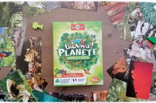 Test et avis du nouveau jeu Bioviva - Bioviva Planète - Jungles et Forêts ou Mers et Océans - Jeux 8 ans et plus français - cartes et photos - Déduction et stratégie, Mémoire et Rapidité - Vocabulaire - Lexique - 2 jeux, 2 règles mais compatibles - jeu voyage - fabrication française - mslf