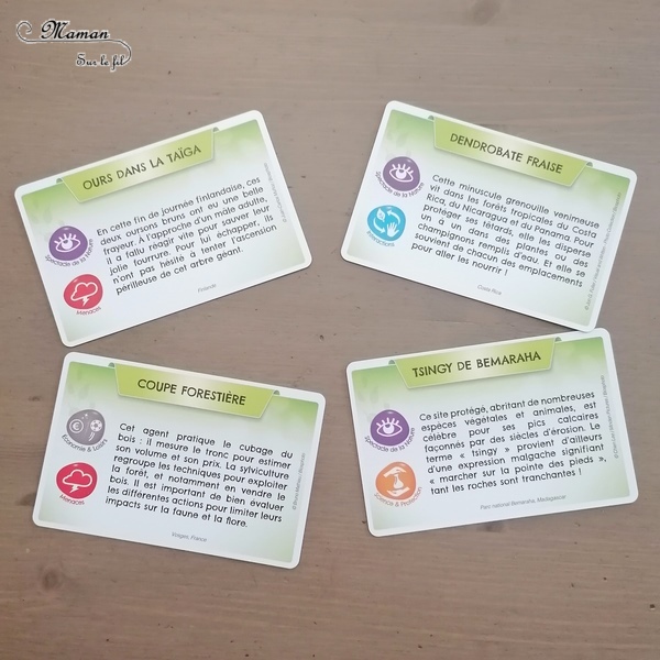 Test et avis du nouveau jeu Bioviva - Bioviva ! Planète - Jungles et Forêts ou Mers et Océans - Jeux 8 ans et plus français - cartes et photos - Déduction et stratégie, Mémoire et Rapidité - Vocabulaire - Lexique - 2 jeux, 2 règles mais compatibles - jeu voyage - fabrication française - mslf