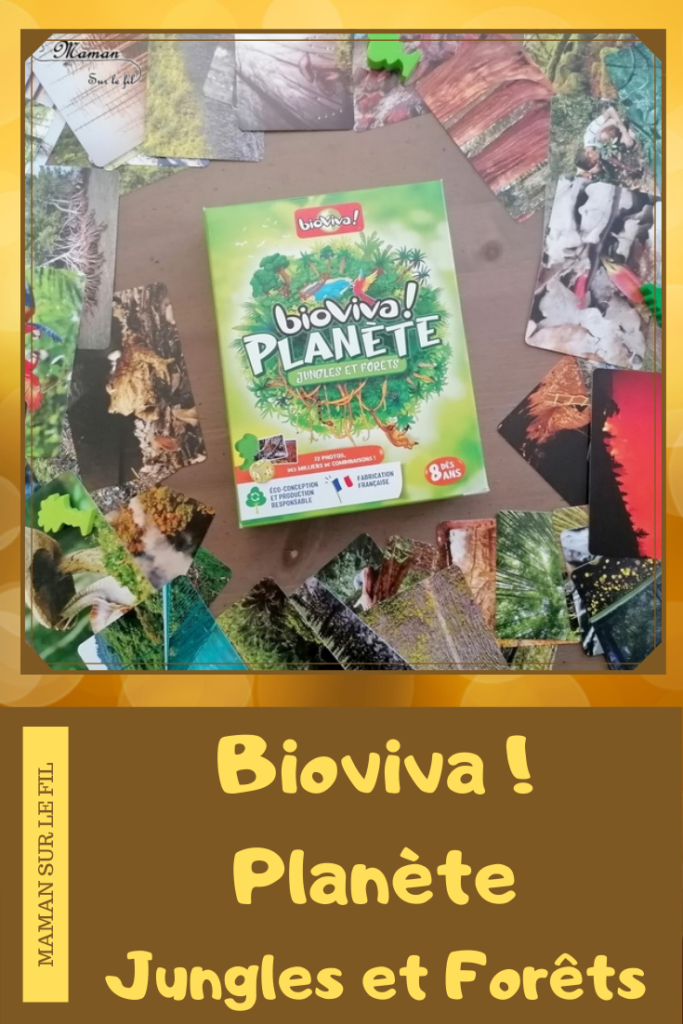 Test et avis du nouveau jeu Bioviva - Bioviva ! Planète - Jungles et Forêts ou Mers et Océans - Jeux 8 ans et plus français - cartes et photos - Déduction et stratégie, Mémoire et Rapidité - Vocabulaire - Lexique - 2 jeux, 2 règles mais compatibles - jeu voyage - fabrication française - mslf