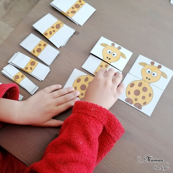 Activité enfants - Qui aura la plus grande girafe ? - Jeu à imprimer DIY sur les animaux de la savane, girafes, Kenya et Afrique - Jeu de dés, de dénombrement, de calcul, additions, représentations des chiffres, constellations, différents niveaux - Chiffres de 1 à 12 - Atelier maternelle et élémentaire - Notions de longueurs - A télécharger ou jeu imprimé - Boutique en ligne - Jeux pédagogiques - Documents éducatifs numériques - Découverte d'un pays - Animaux de la savane - Espace et géographie - Cycle 1 et 2 - Eté - mslf